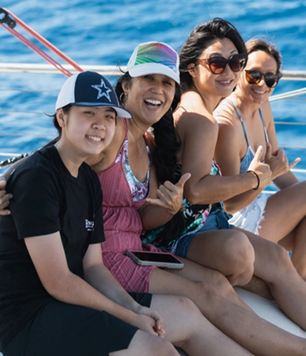 maitai catamaran sunset sail